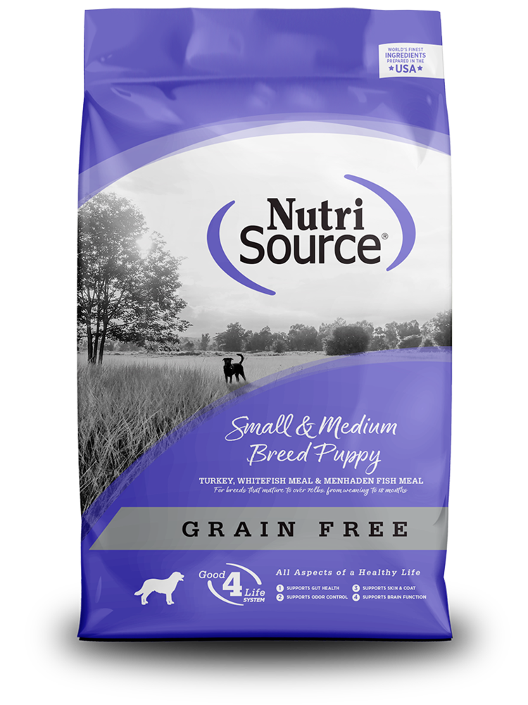 NutriSource NutriSource Grain Free Small & Medium Breed Breed Puppy Recipe for Dogs