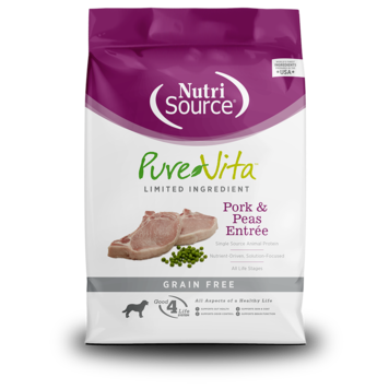 NutriSource NutriSource Pure Vita - Pork & Peas Entrée for Dogs