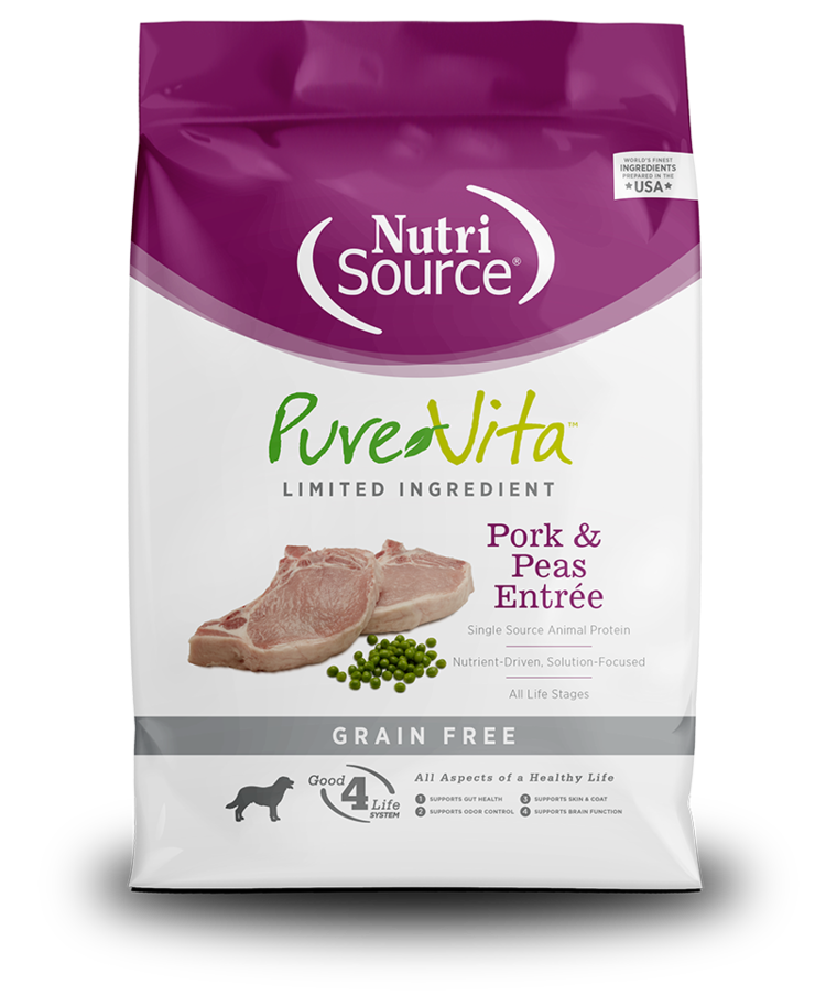 NutriSource NutriSource Pure Vita - Pork & Peas Entrée for Dogs