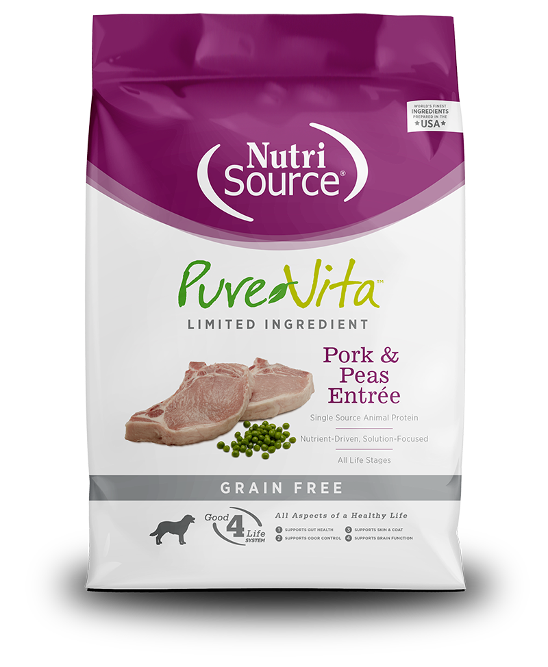 Nutrisource salmon hot sale and pea