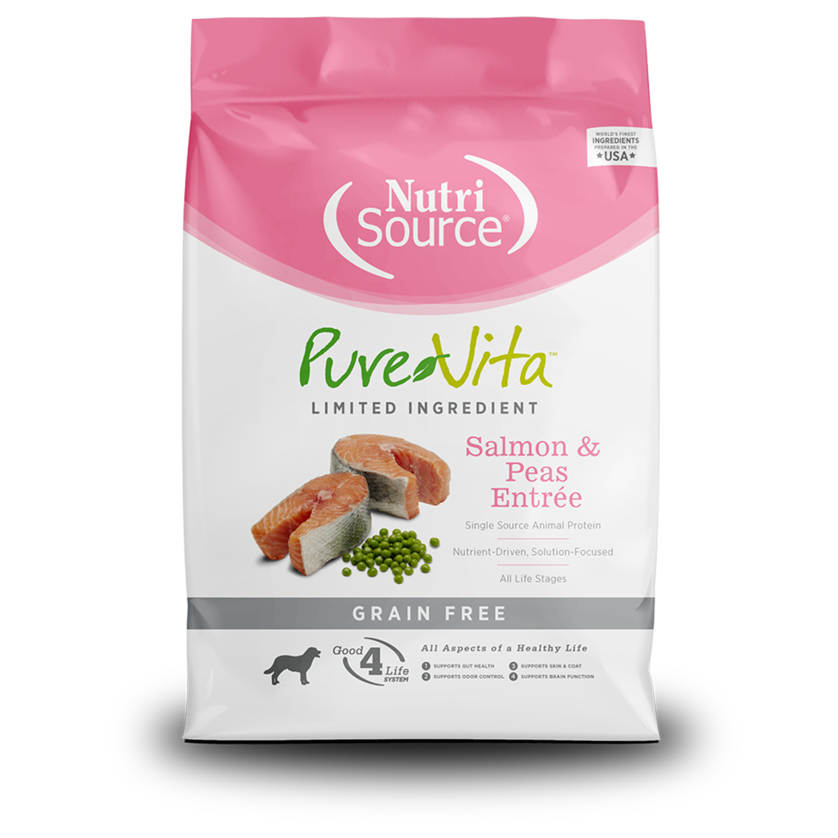 NutriSource NutriSource Pure Vita - Salmon & Peas Entrée for Dogs