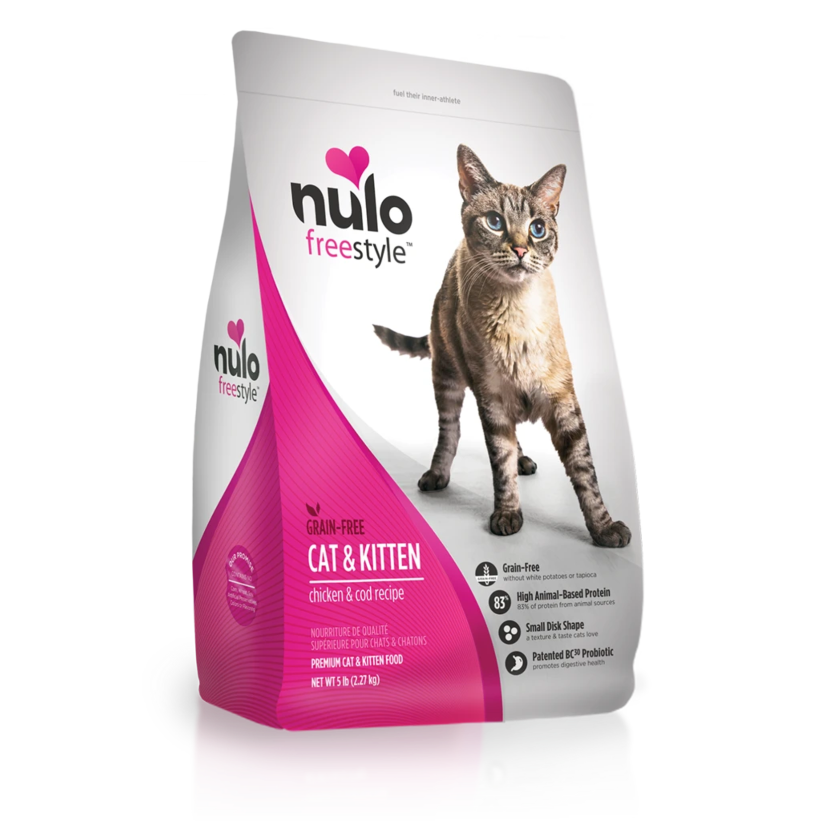 Nulo Pet Food Nulo FreeStyle - Grain-Free Cat & Kitten Chicken & Cod Recipe for Cats