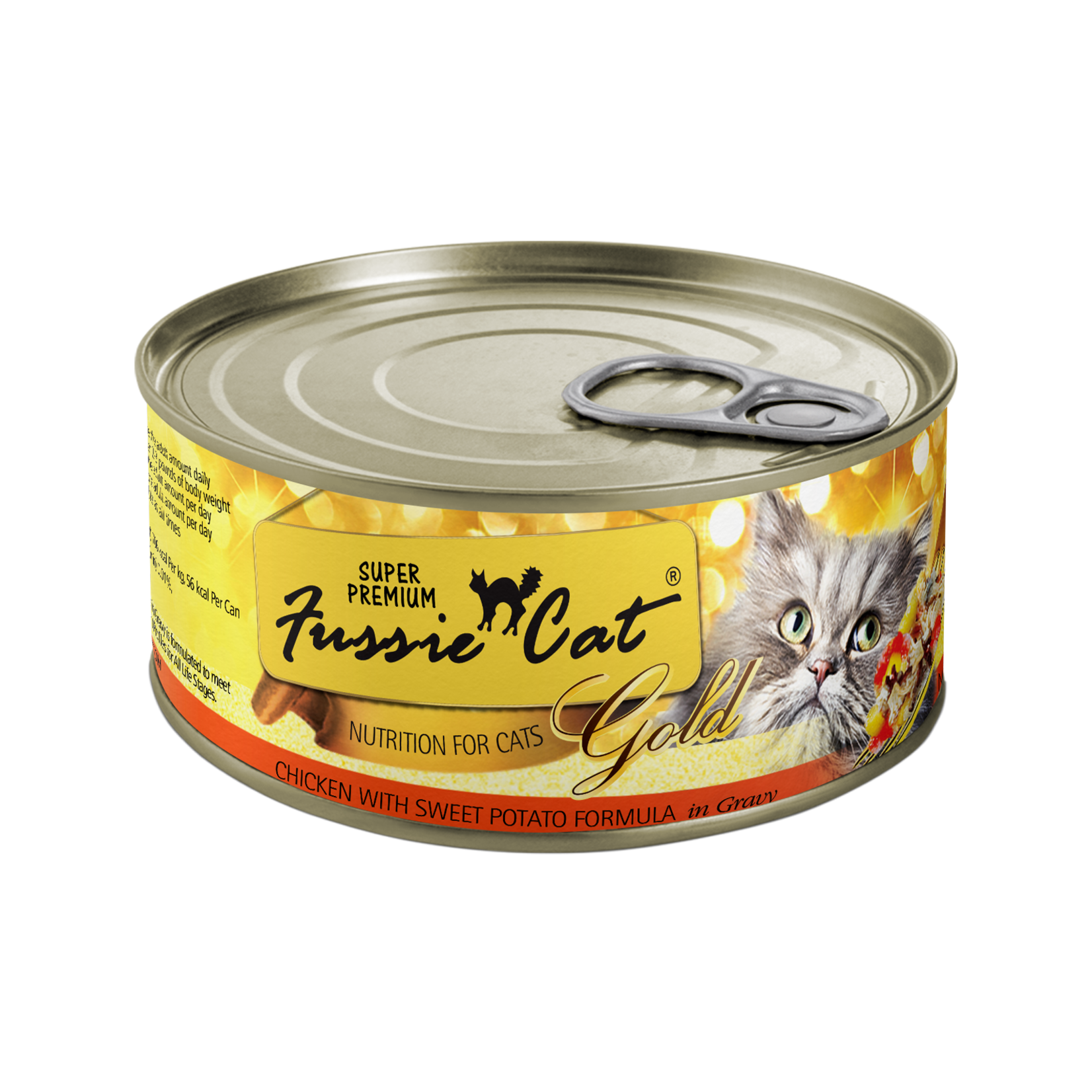 Fussie Cat Fussie Cat Super Premium - Chicken with Sweet Potato Formula in Gravy for Cats