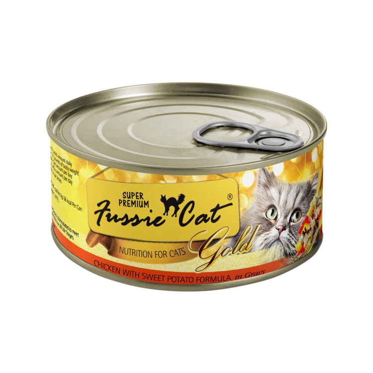 Fussie Cat Fussie Cat Super Premium - Chicken with Sweet Potato Formula in Gravy for Cats