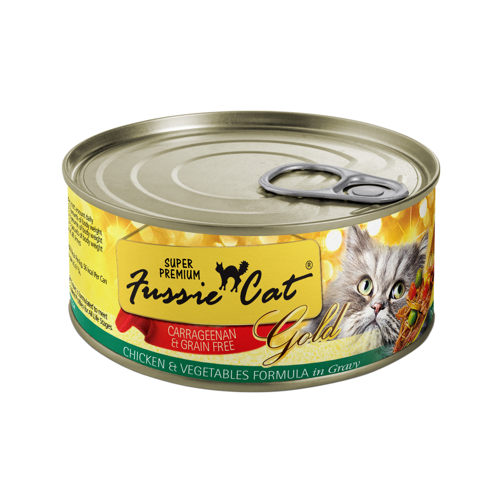 Fussie Cat Fussie Cat Super Premium - Grain Free Chicken & Vegetables Formula in Gravy for Cats