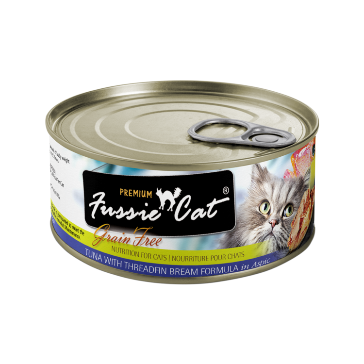 Fussie Cat Fussie Cat Premium - Grain Free Tuna with Threadfin Bream Formula in Aspic for Cats