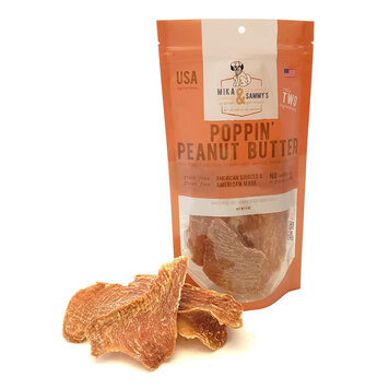 Mika & Sammy's Mika & Sammy's Poppin' Peanut Butter Dehydrated Chicken Breast and Peanut Butter Dog Jerky