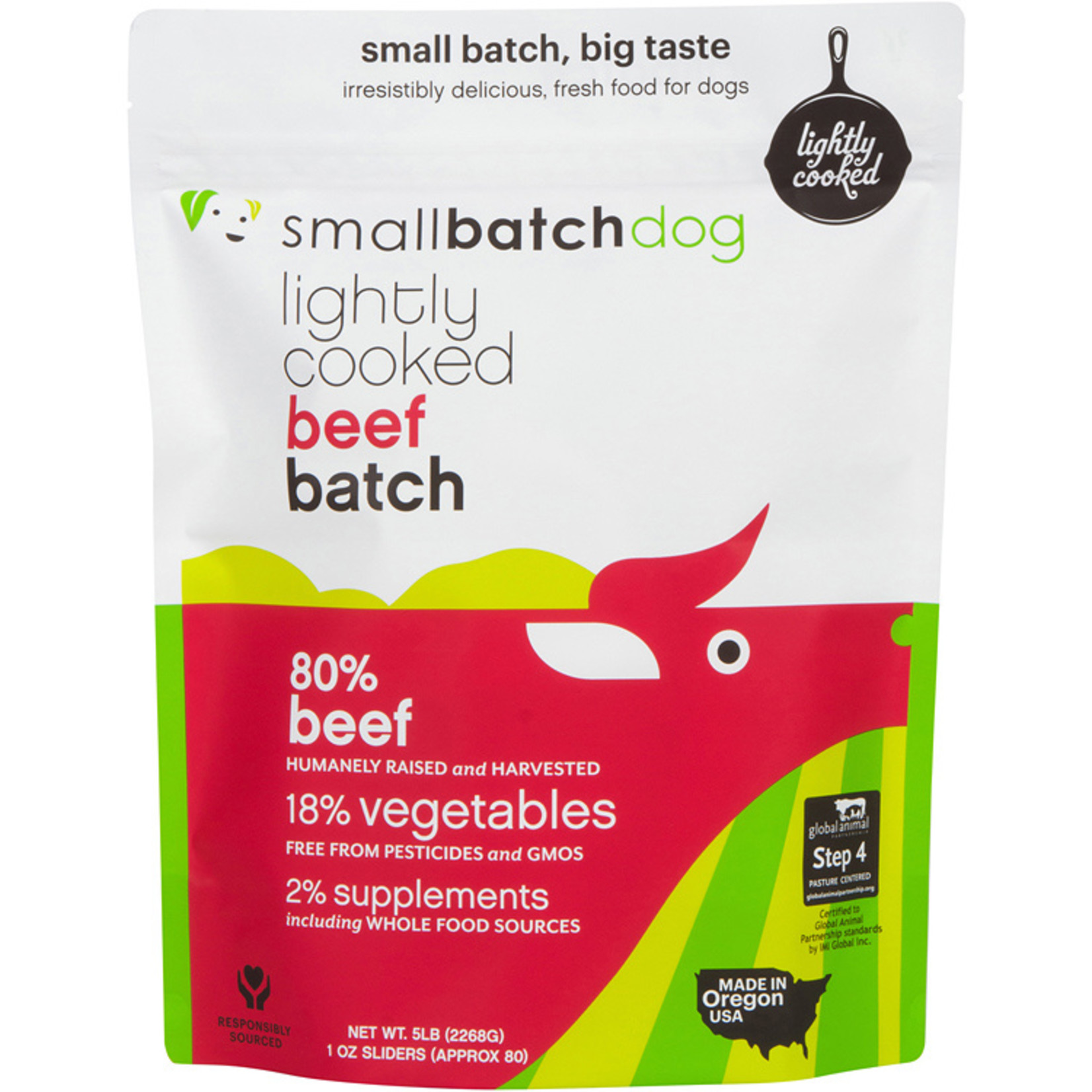 Smallbatch Smallbatch Dog - Lightly Cooked Beef Batch