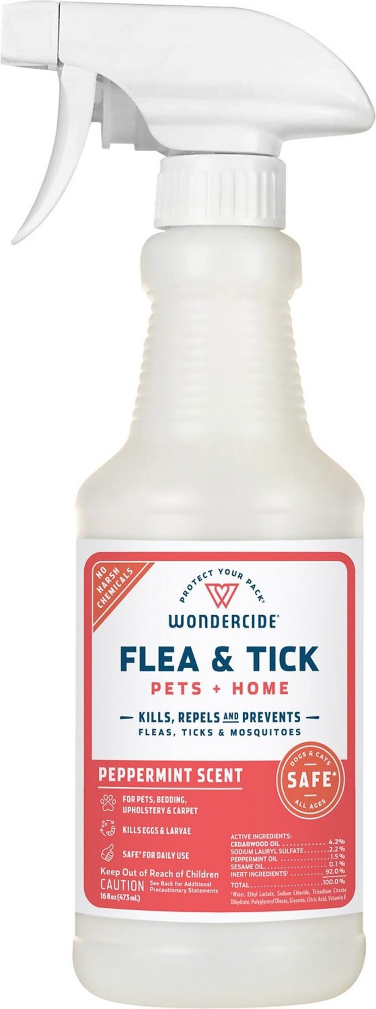 Wondercide Wondercide Flea & Tick Spray for Pets + Home - Peppermint Scent