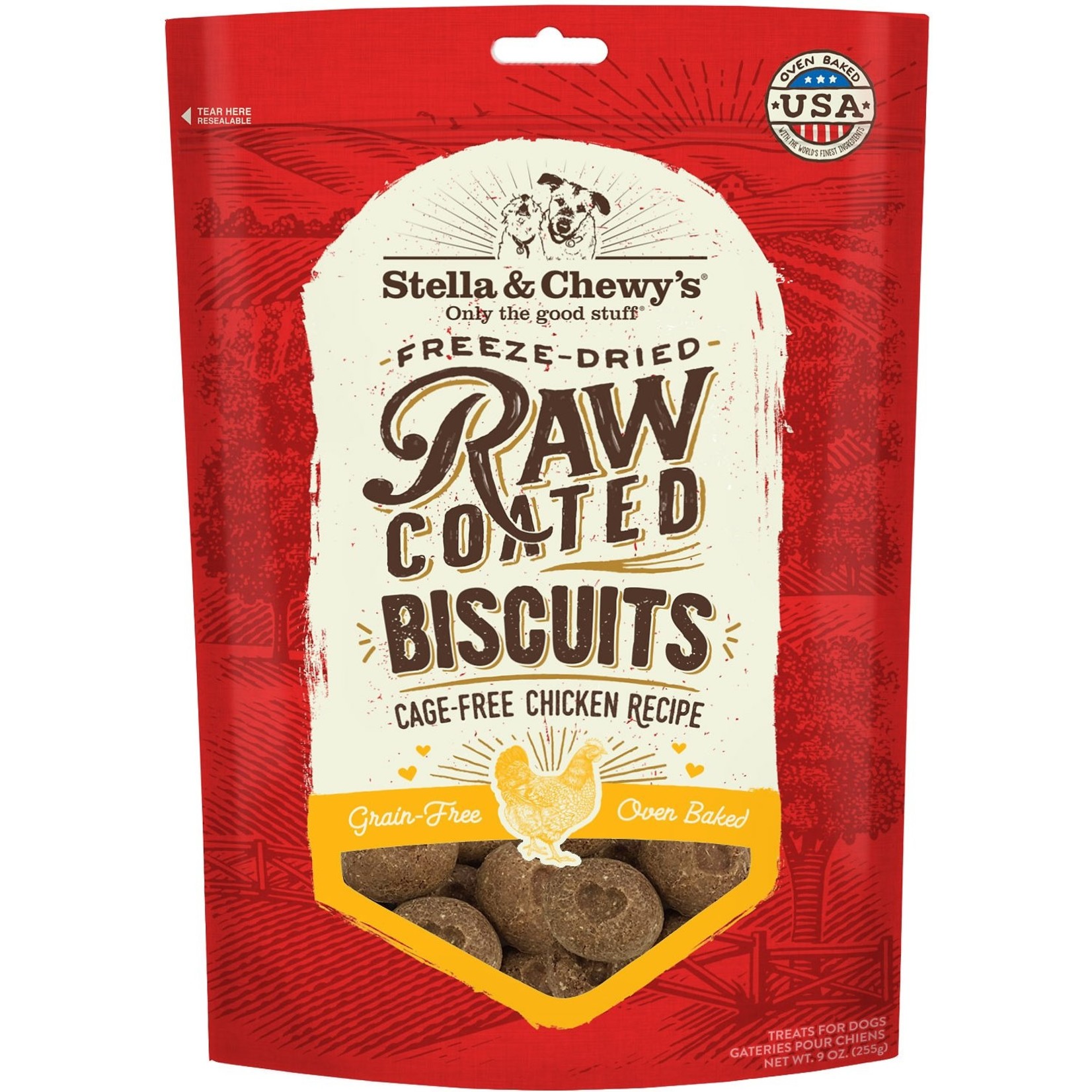 Stella & Chewy's Stella & Chewy's Raw Coated Biscuits - Cage-Free Chicken Recipe