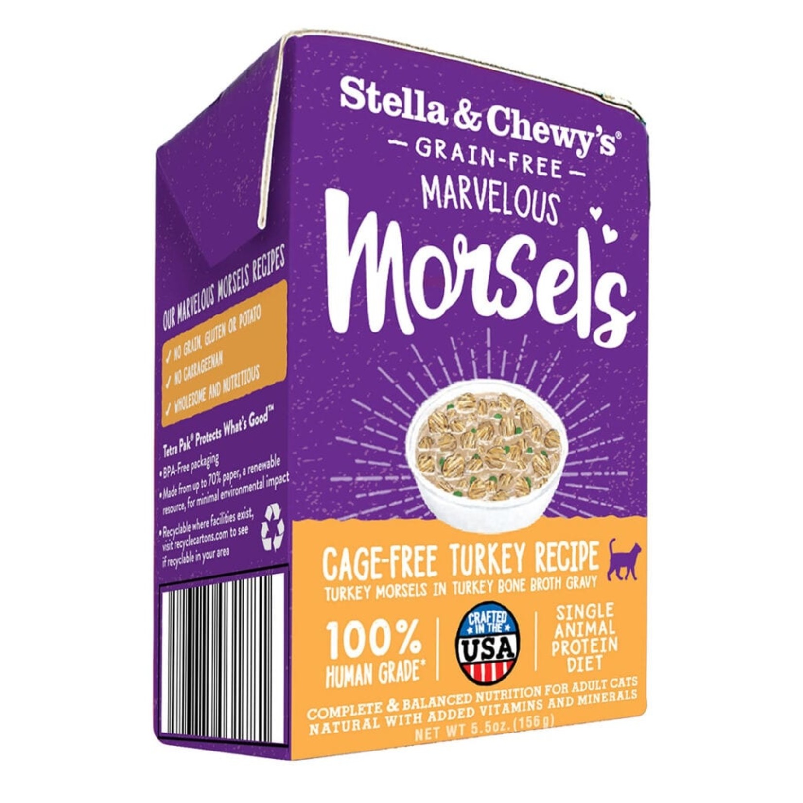 Stella & Chewy's Stella & Chewy's Marvelous Morsels - Cage-Free Turkey Recipe for Cats