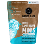 The Bones & Co. The Bones & Co. Dog Frozen Raw Lickin' Lamb Recipe Minis