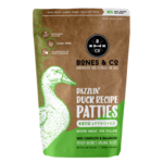 The Bones & Co. The Bones & Co. Dog Frozen Raw Dazzlin' Duck Recipe Patties