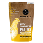 The Bones & Co. The Bones & Co. Dog Frozen Raw Kickin' Chicken Recipe Patties