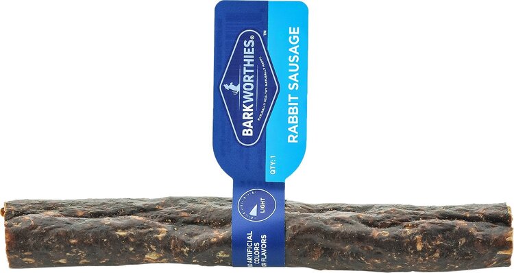 Barkworthies Barkworthies Rabbit Sausage