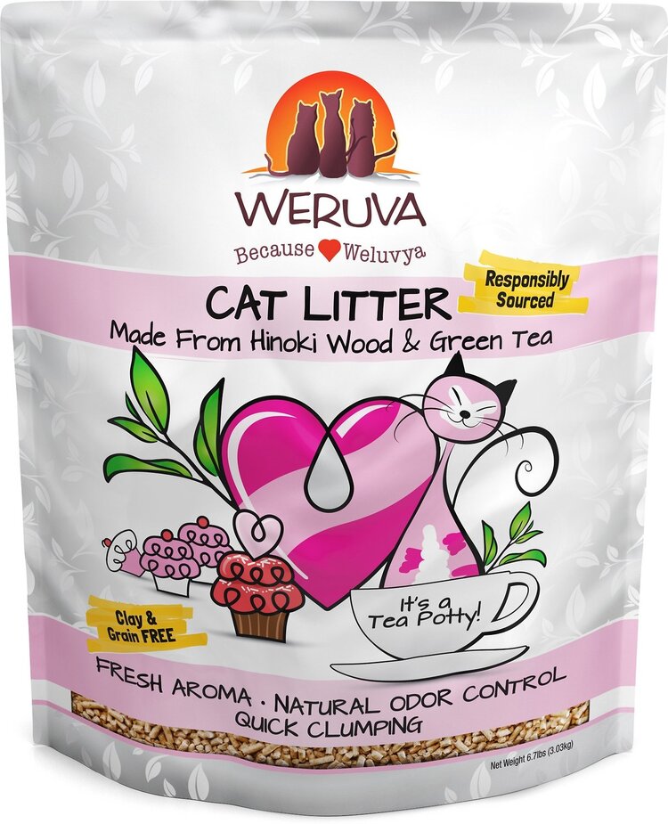 Weruva Weruva It's a Tea Potty! Hinoki Wood & Green Tea Cat Litter