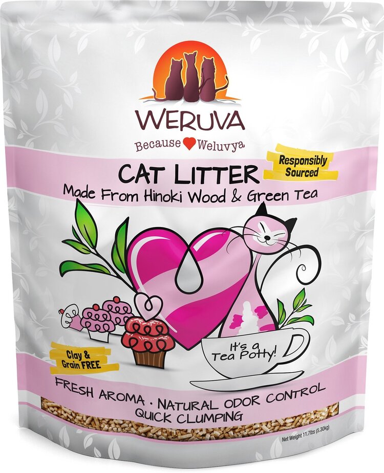 Weruva Weruva It's a Tea Potty! Hinoki Wood & Green Tea Cat Litter