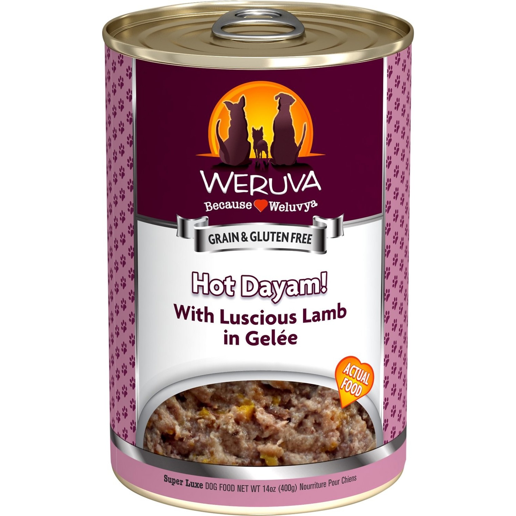 Weruva Weruva Classic Dog - Hot Dayam! with with Luscious Lamb in Gelée