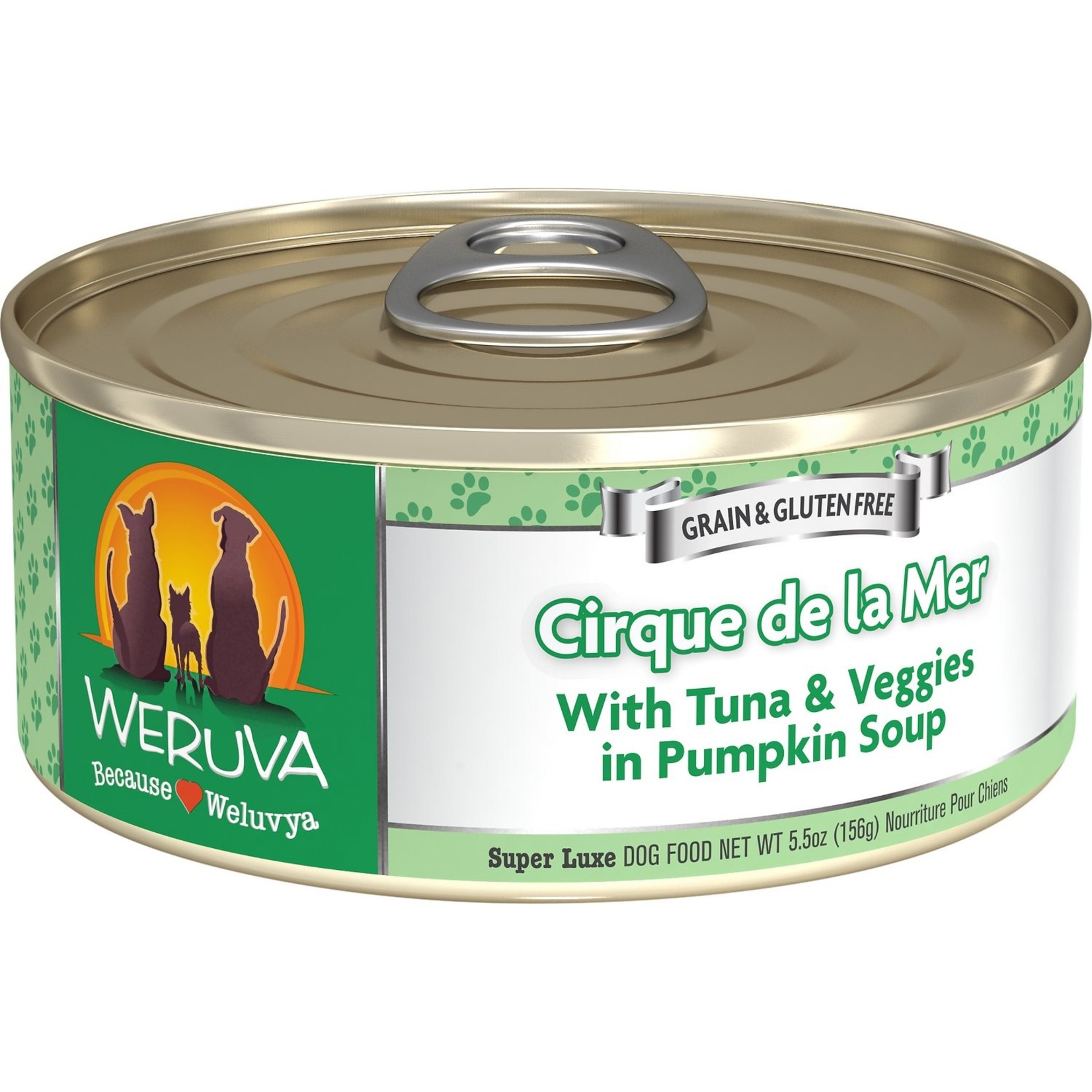 Weruva Weruva Classic Dog - Cirque de la Mer with Tuna & Veggies in Pumpkin Soup