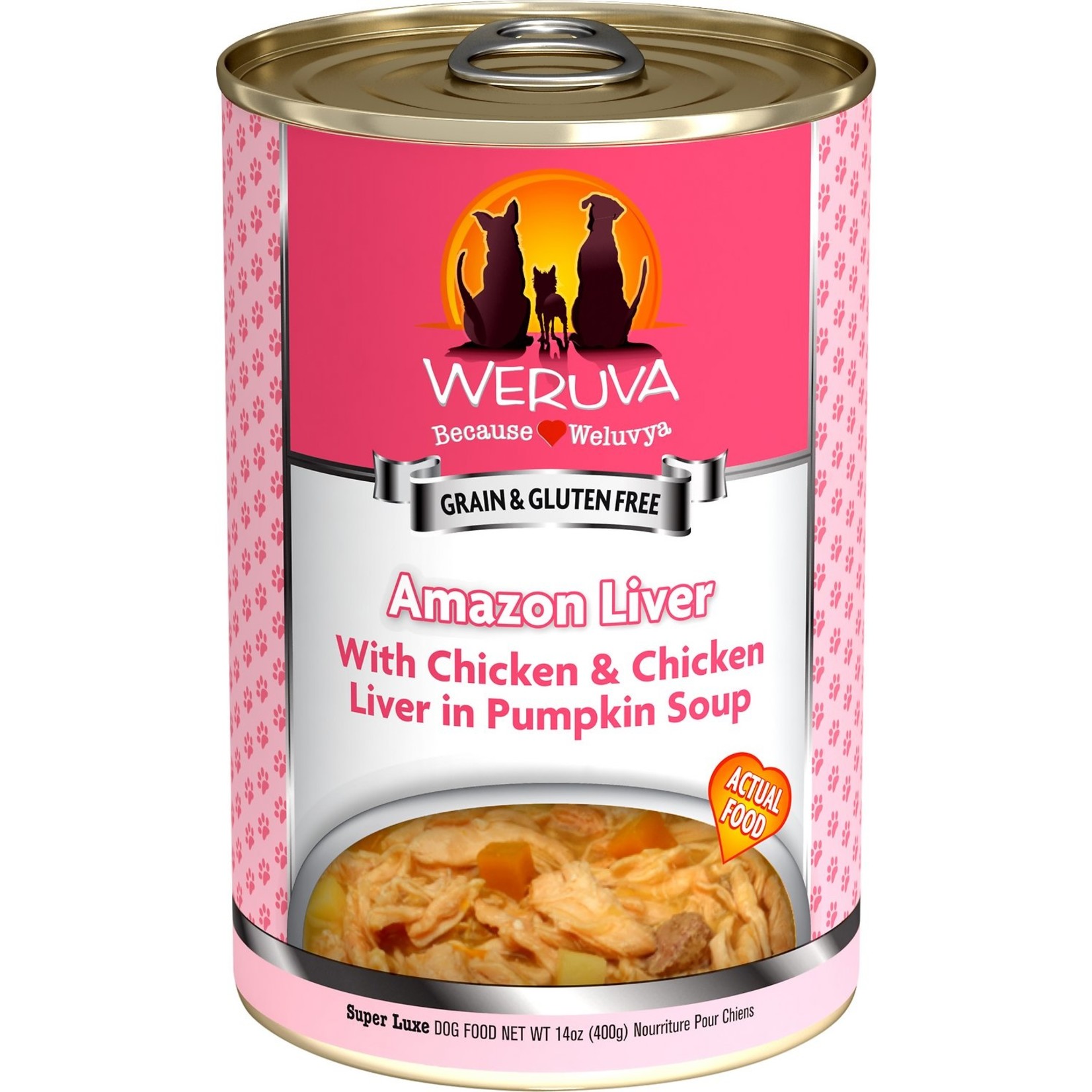 Weruva Weruva Classic Dog - Amazon Liver with Chicken & Chicken Liver in Pumpkin Soup