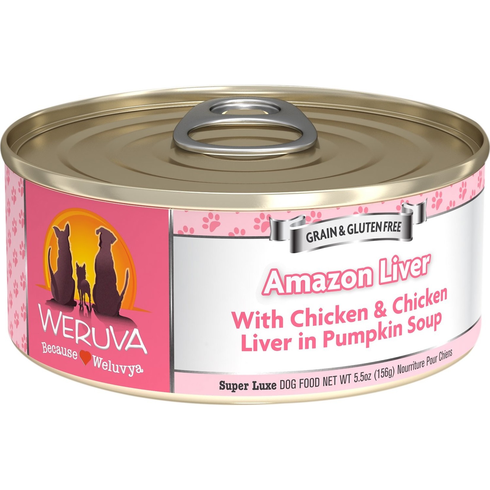 Weruva Weruva Classic Dog - Amazon Liver with Chicken & Chicken Liver in Pumpkin Soup