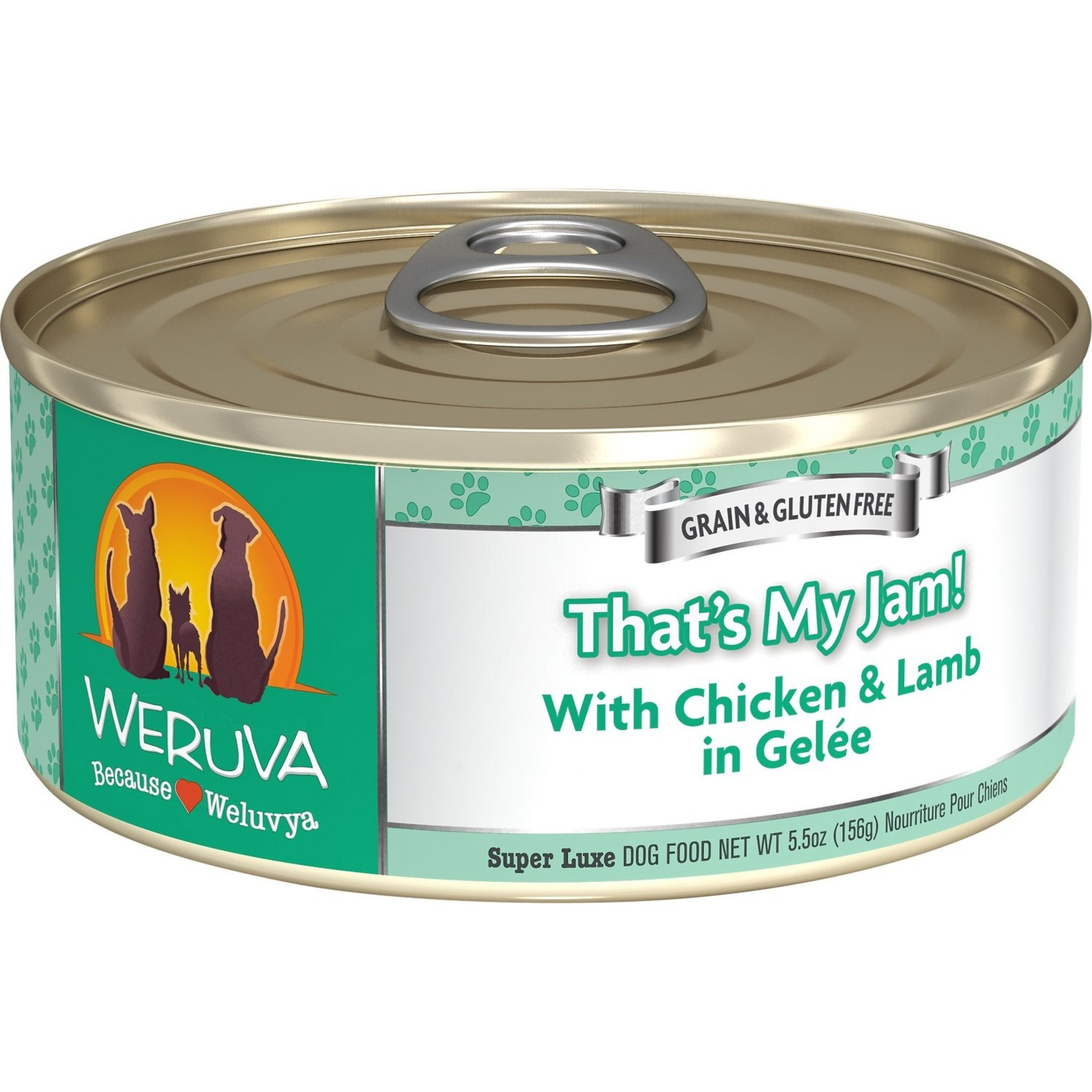 Weruva Weruva Classic Dog - That's My Jam! with Chicken & Lamb in Gelée