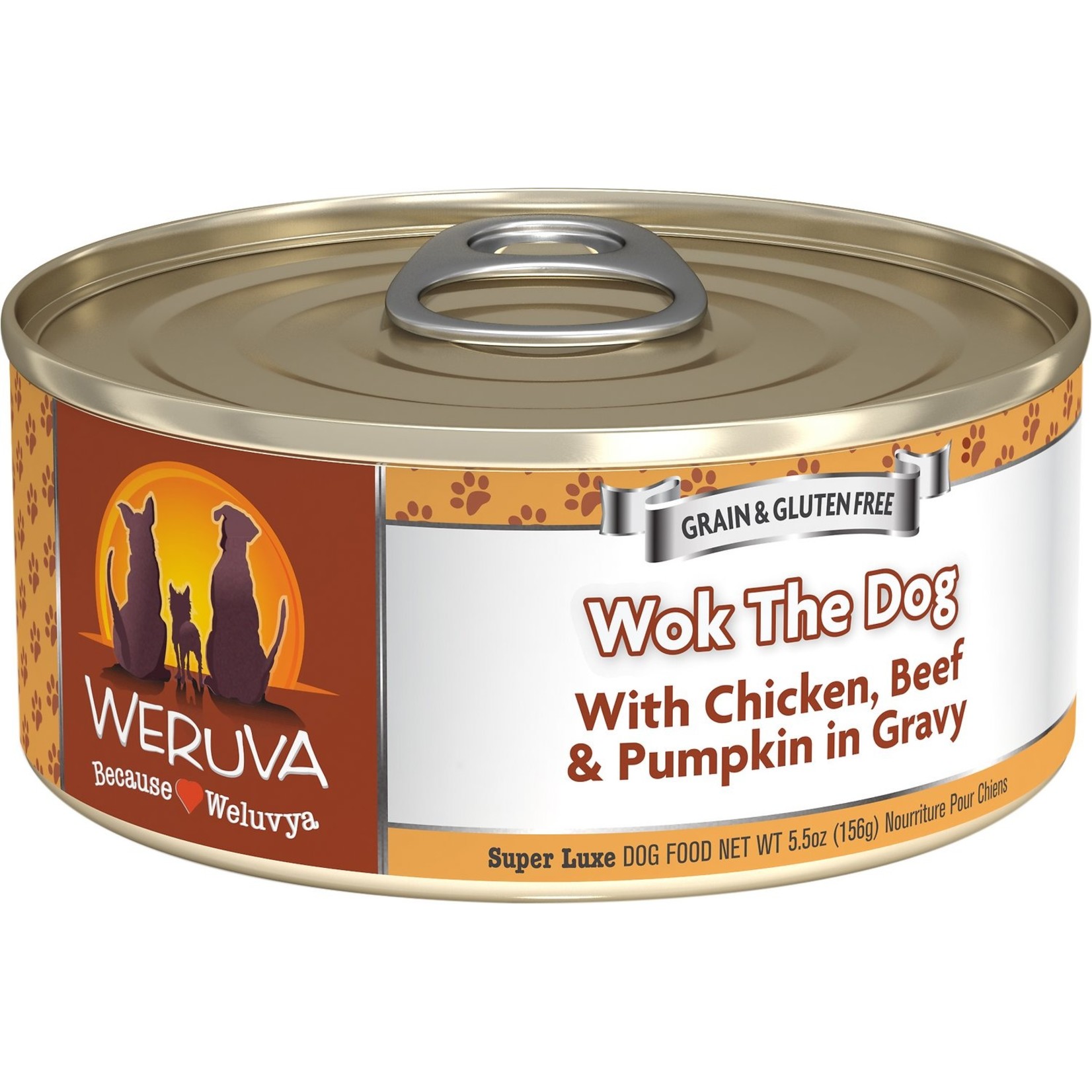 Weruva Weruva Classic Dog - Wok the Dog with Chicken, Beef & Pumpkin in Gravy