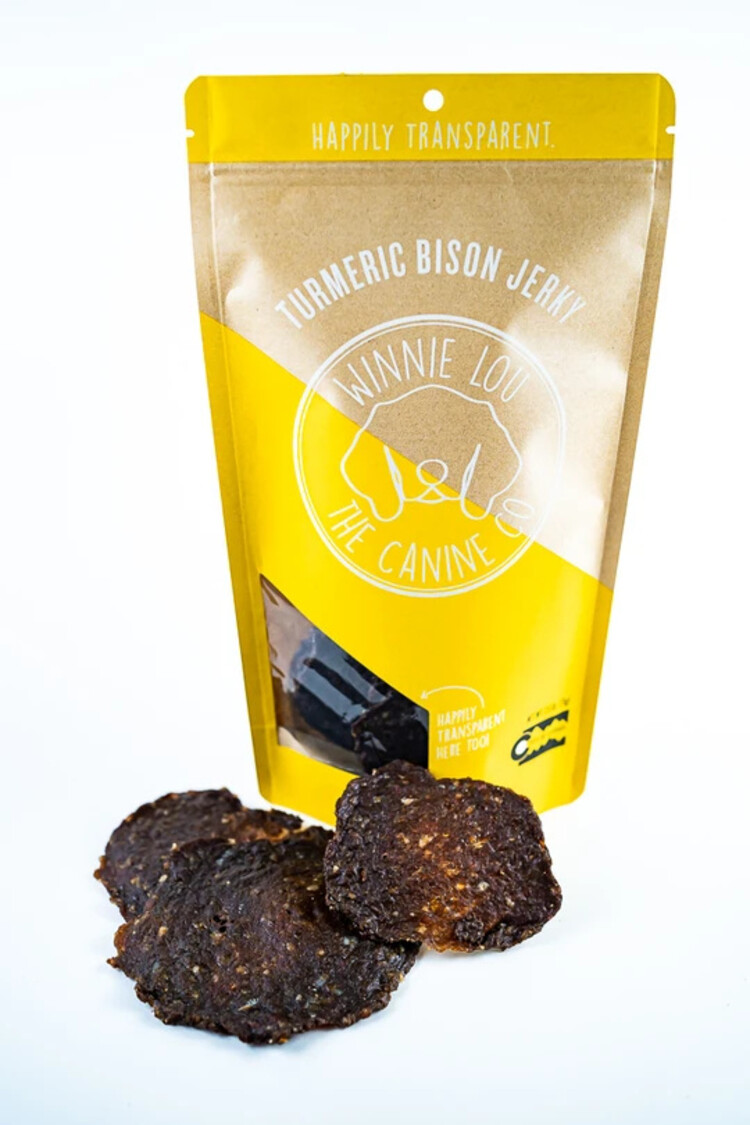 Winnie Lou - The Canine Company Winnie Lou Turmeric Bison Jerky