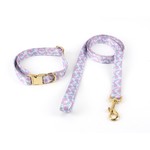 Doggy Glam Boutique Doggy Glam Boutique Floral Gold Dog Leash