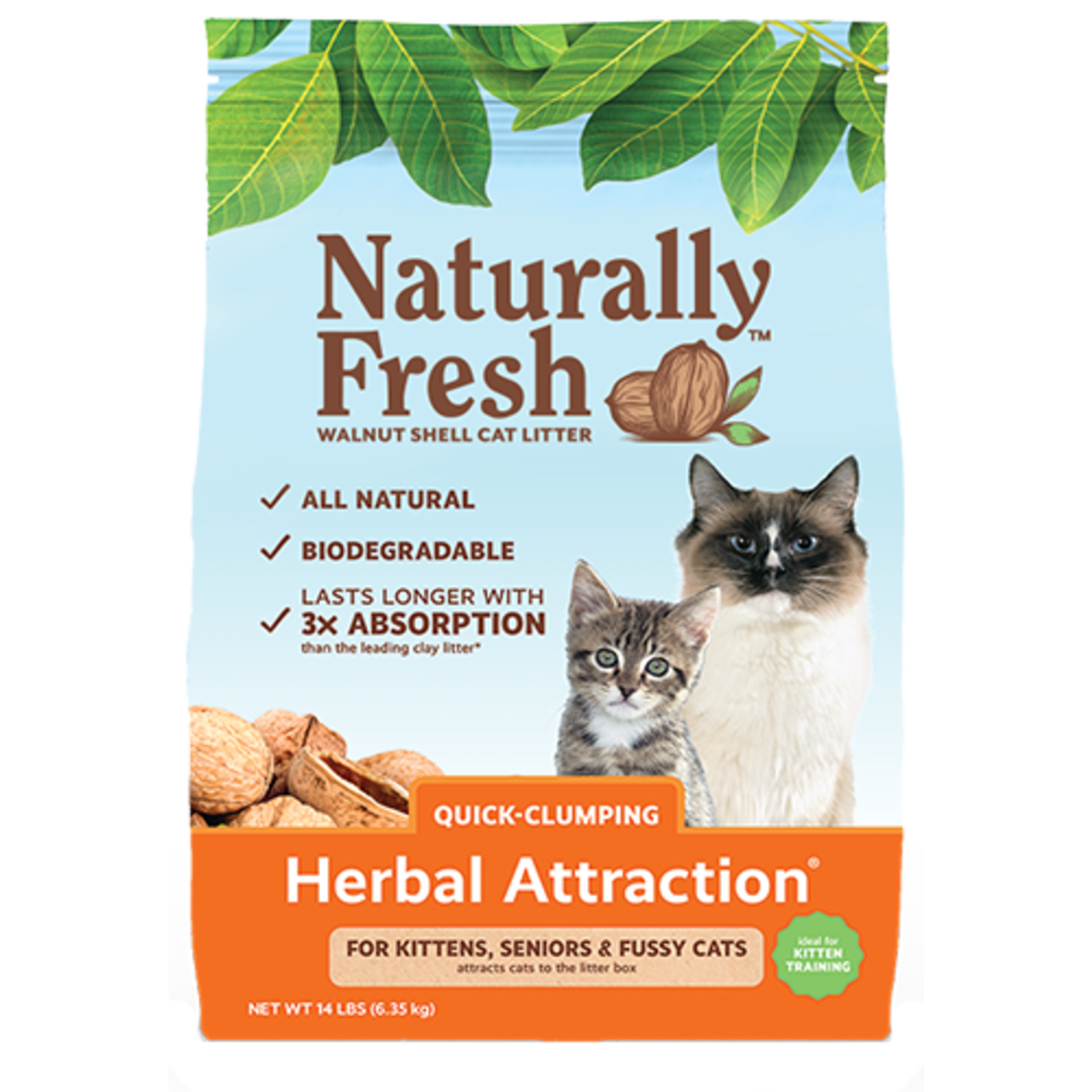 Naturally Fresh Litter Naturally Fresh Walnut Shell Litter - Herbal Attraction