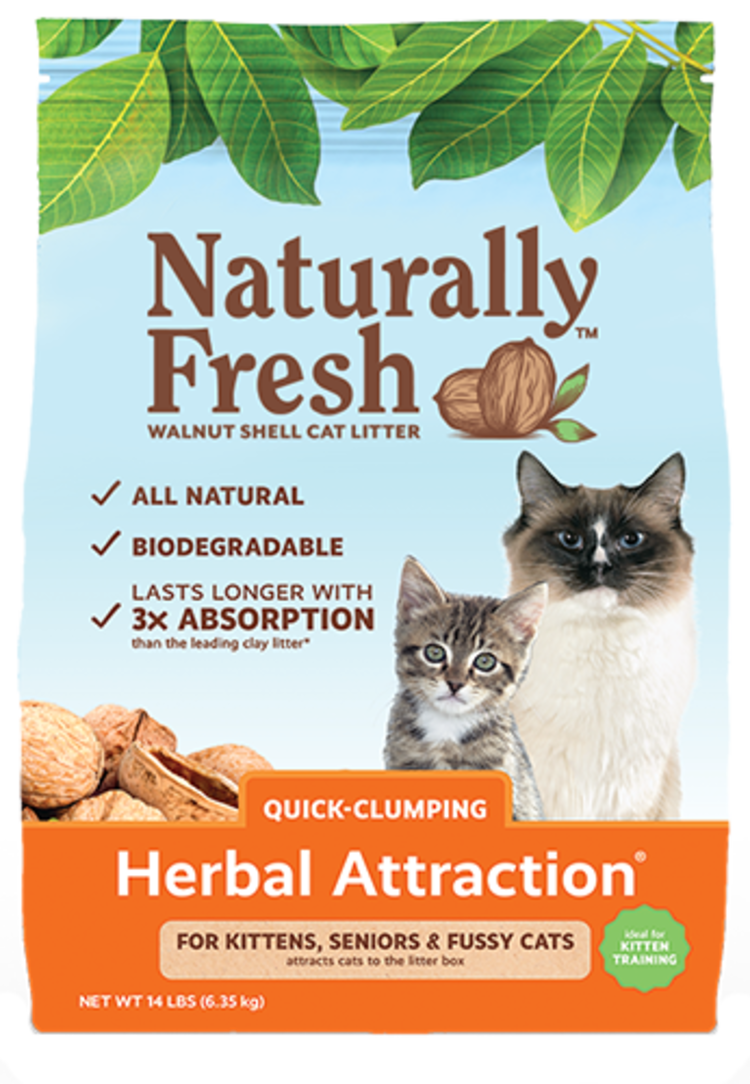 Naturally Fresh Litter Naturally Fresh Walnut Shell Litter - Herbal Attraction