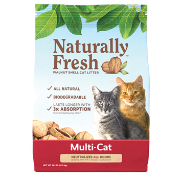 Naturally Fresh Litter Naturally Fresh Walnut Shell Litter - Multi-Cat