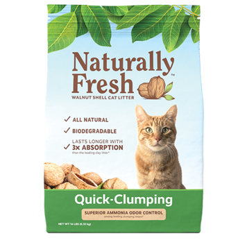Naturally Fresh Litter Naturally Fresh Walnut Shell Litter - Quick Clumping