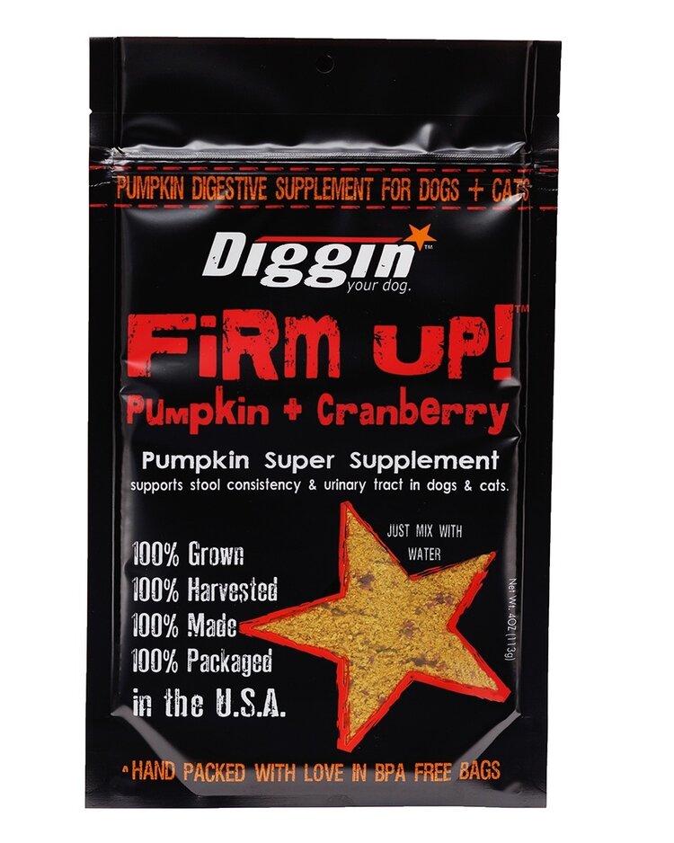 Diggin Your Dog Diggin Your Dog Firm Up! Pumpkin + Cranberry Super Supplement