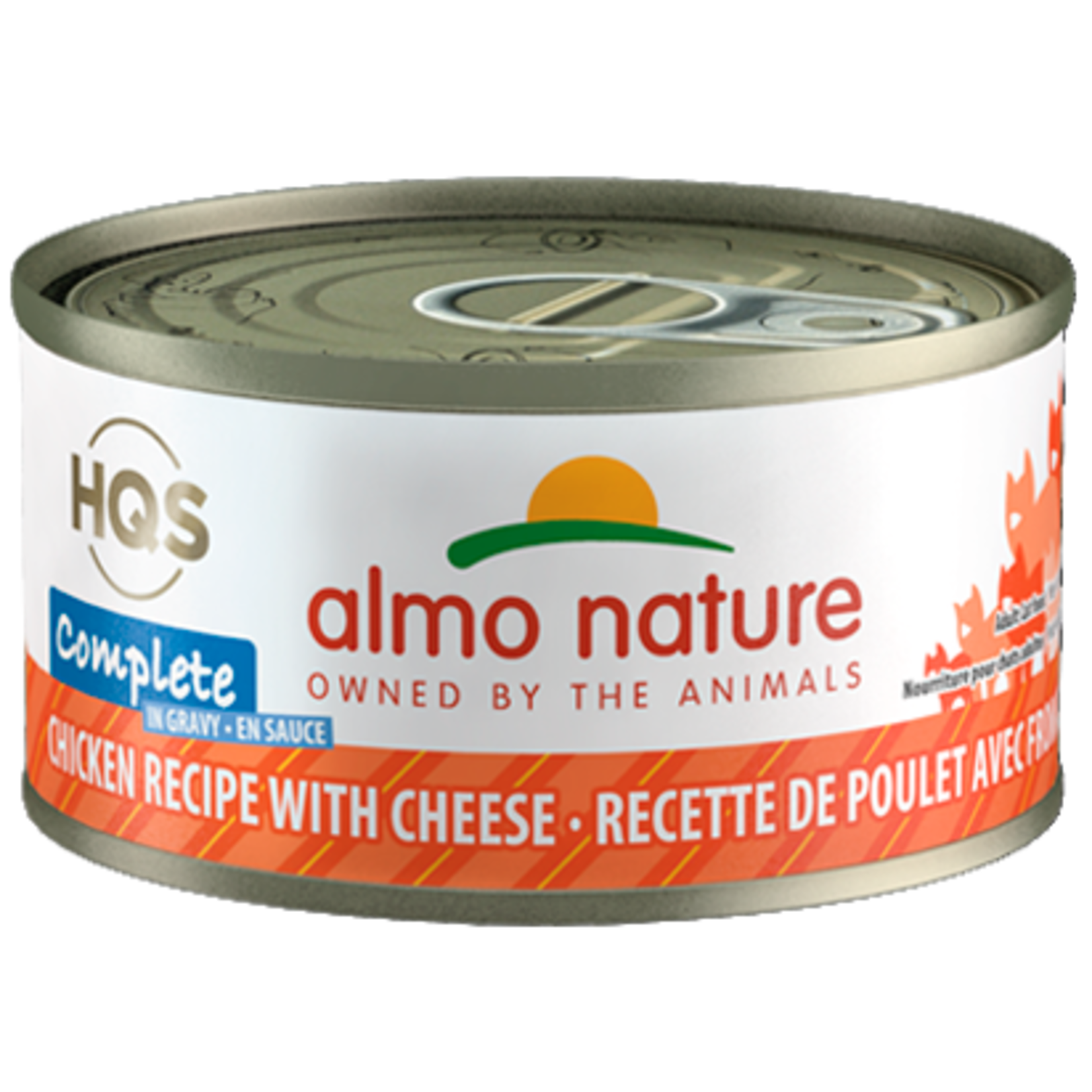 Almo Nature Almo Nature HQS Complete - Chicken Recipe with Cheese in Gravy for Cats