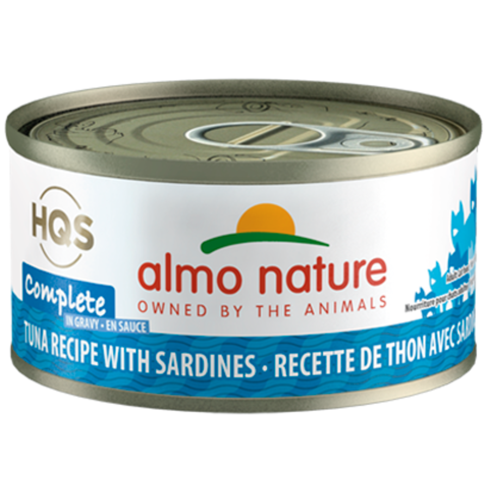 Almo Nature Almo Nature HQS Complete - Tuna Recipe with Sardines in Gravy for Cats