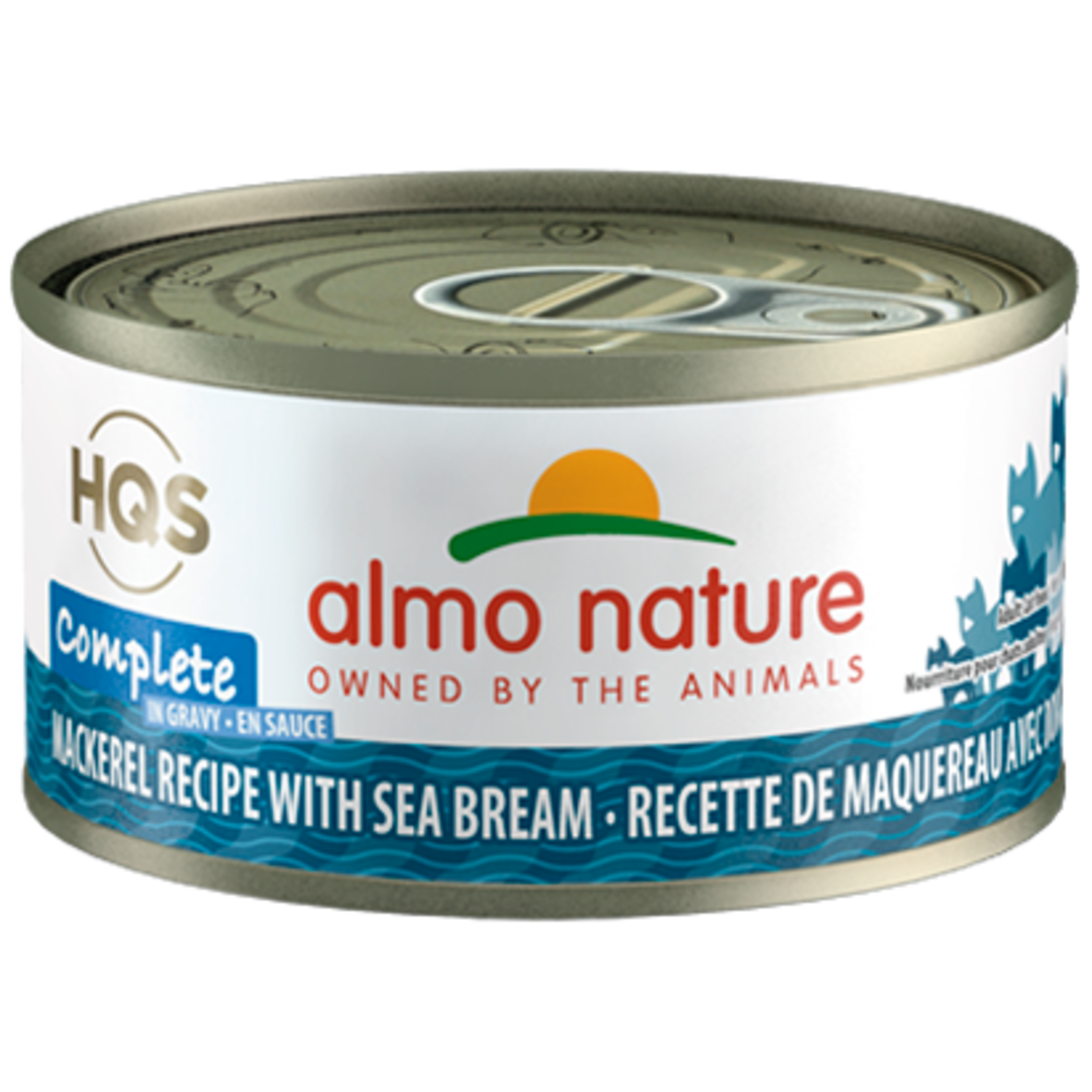 Almo Nature Almo Nature HQS Complete - Mackerel Recipe with Sea Bream in Gravy for Cats