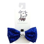 Huxley & Kent Huxley & Kent Blue Disco Dot Bow Tie