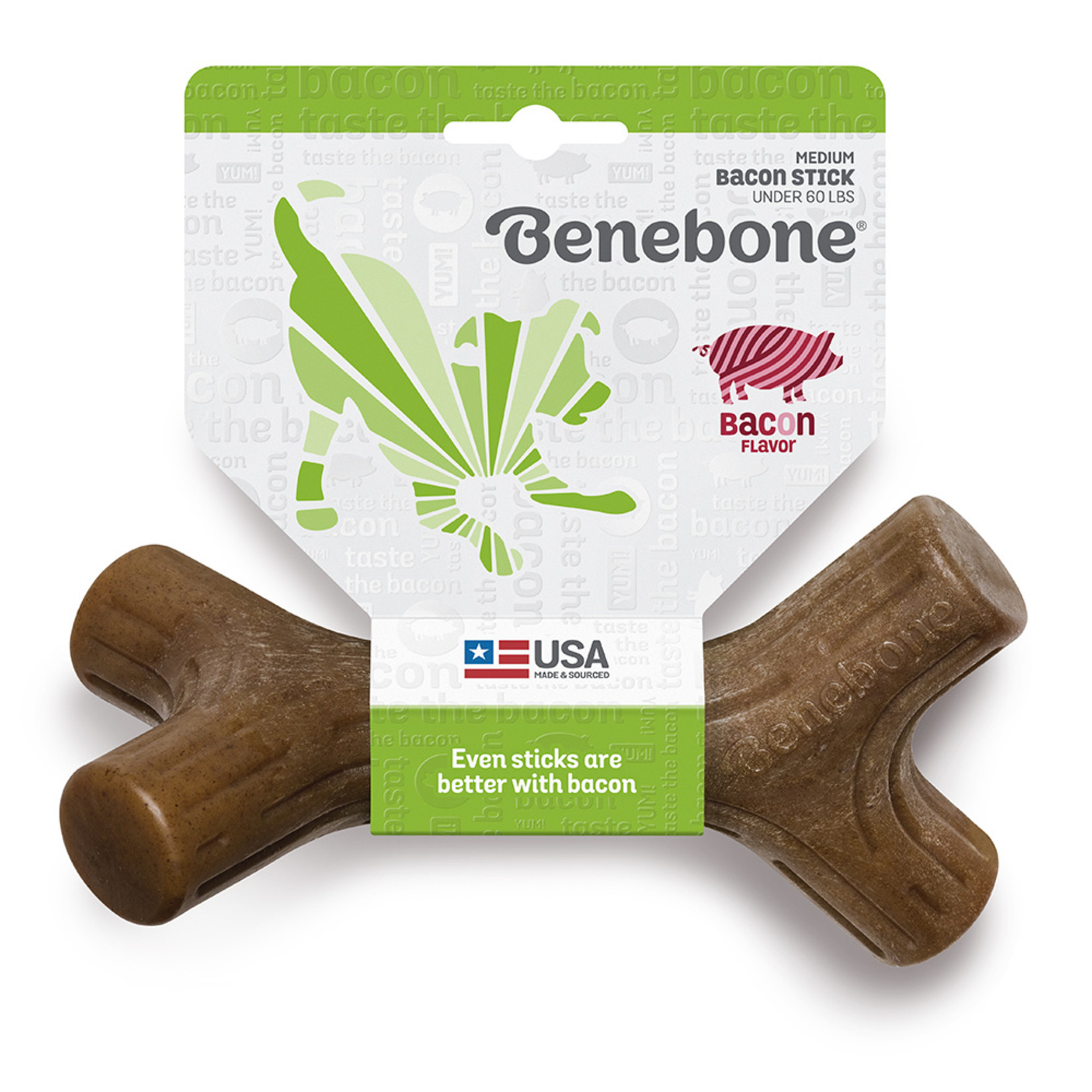 Benebone Benebone Bacon Stick Chew Toy