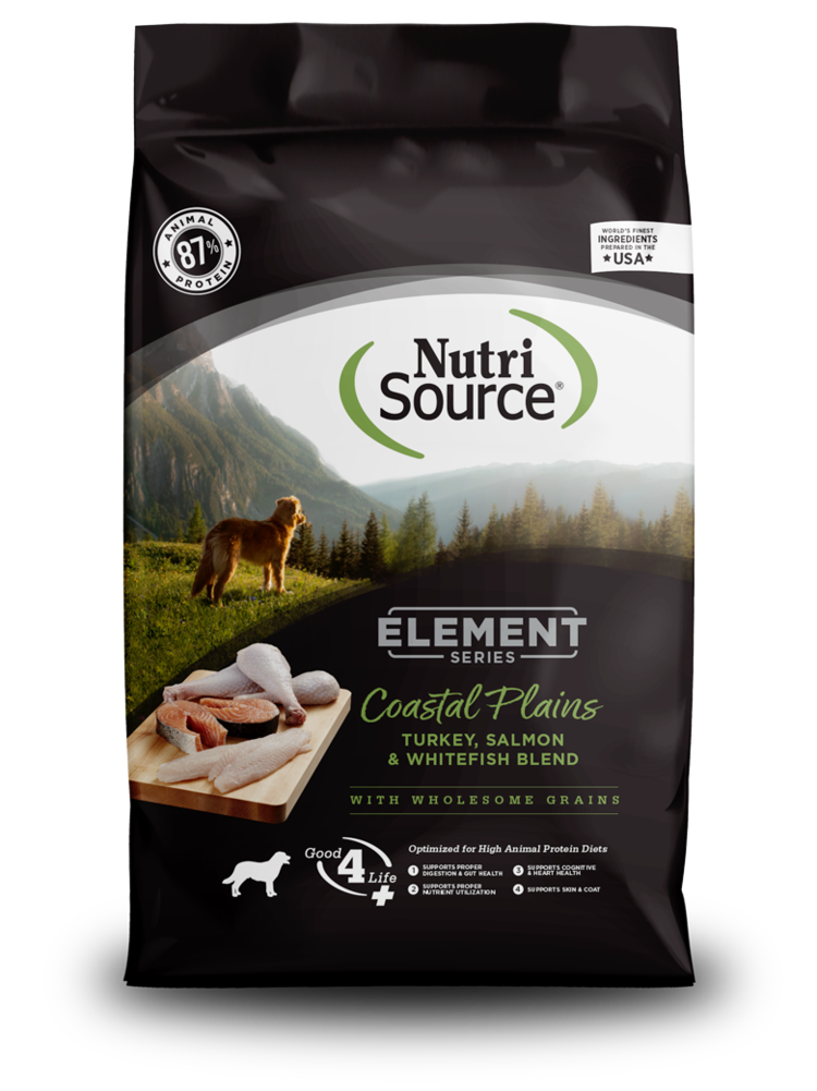 NutriSource NutriSource Element Series - Coastal Plains Turkey, Salmon, & Whitefish Blend for Dogs