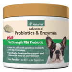 NaturVet NaturVet Advanced Probiotics & Enzymes Powder Plus Vet Strength PB6 Probiotic