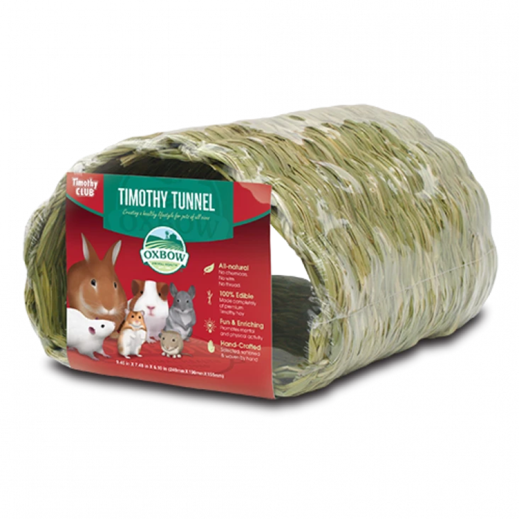 Oxbow Animal Health Timothy Club - Timothy Tunnel for Small Animals - Off the Leash Modern Pet Provisions Oxbow Animal Health Timothy Club - Timothy Tunnel for Small Animals - Off the Leash Modern Pet Provisions