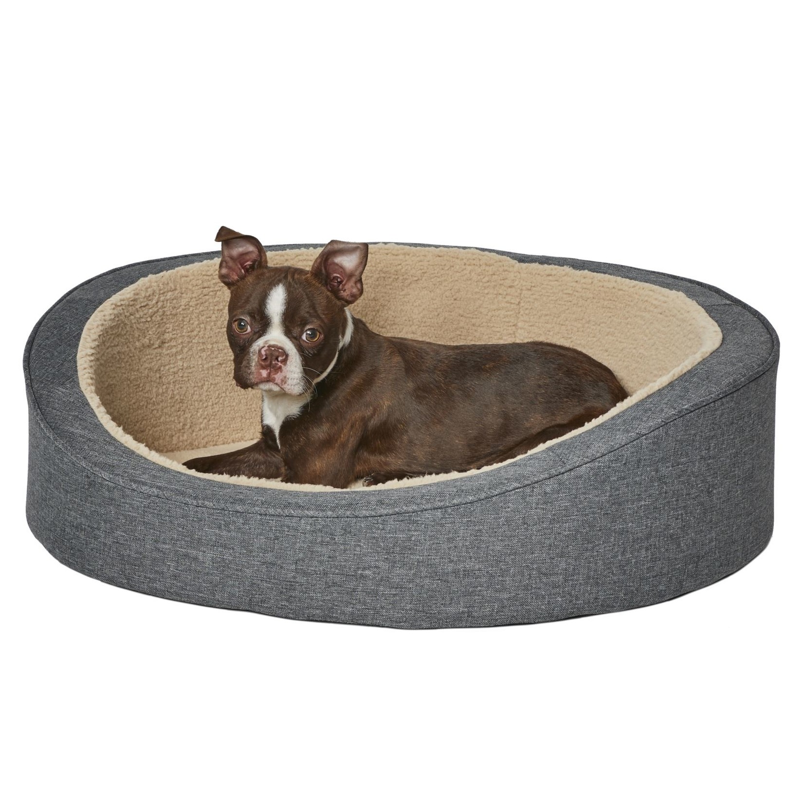 MidWest Homes for Pets MidWest Homes for Pets QuietTime Deluxe Gray Hudson Bed
