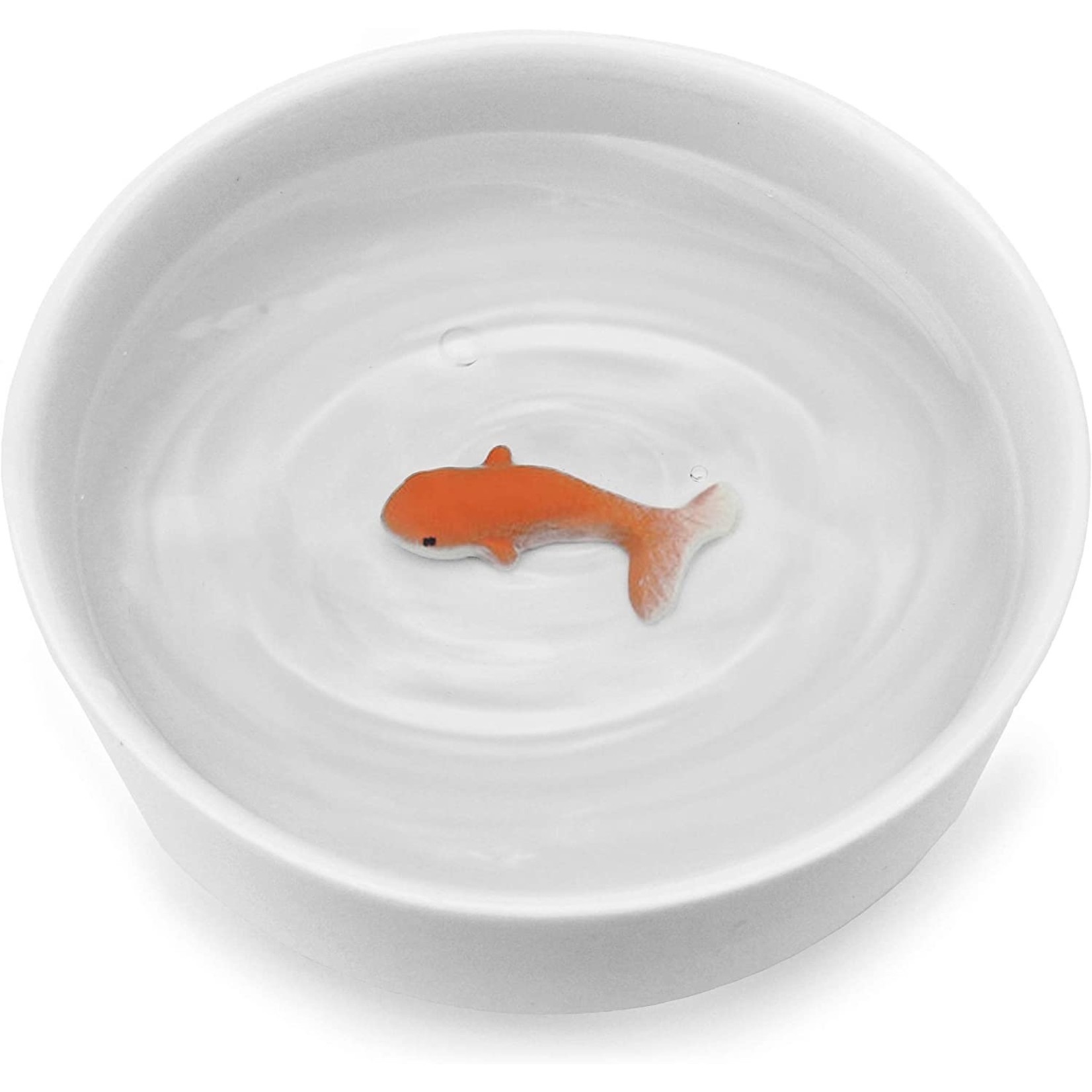 SUCK UK Goldfish Ceramic Pet Bowl