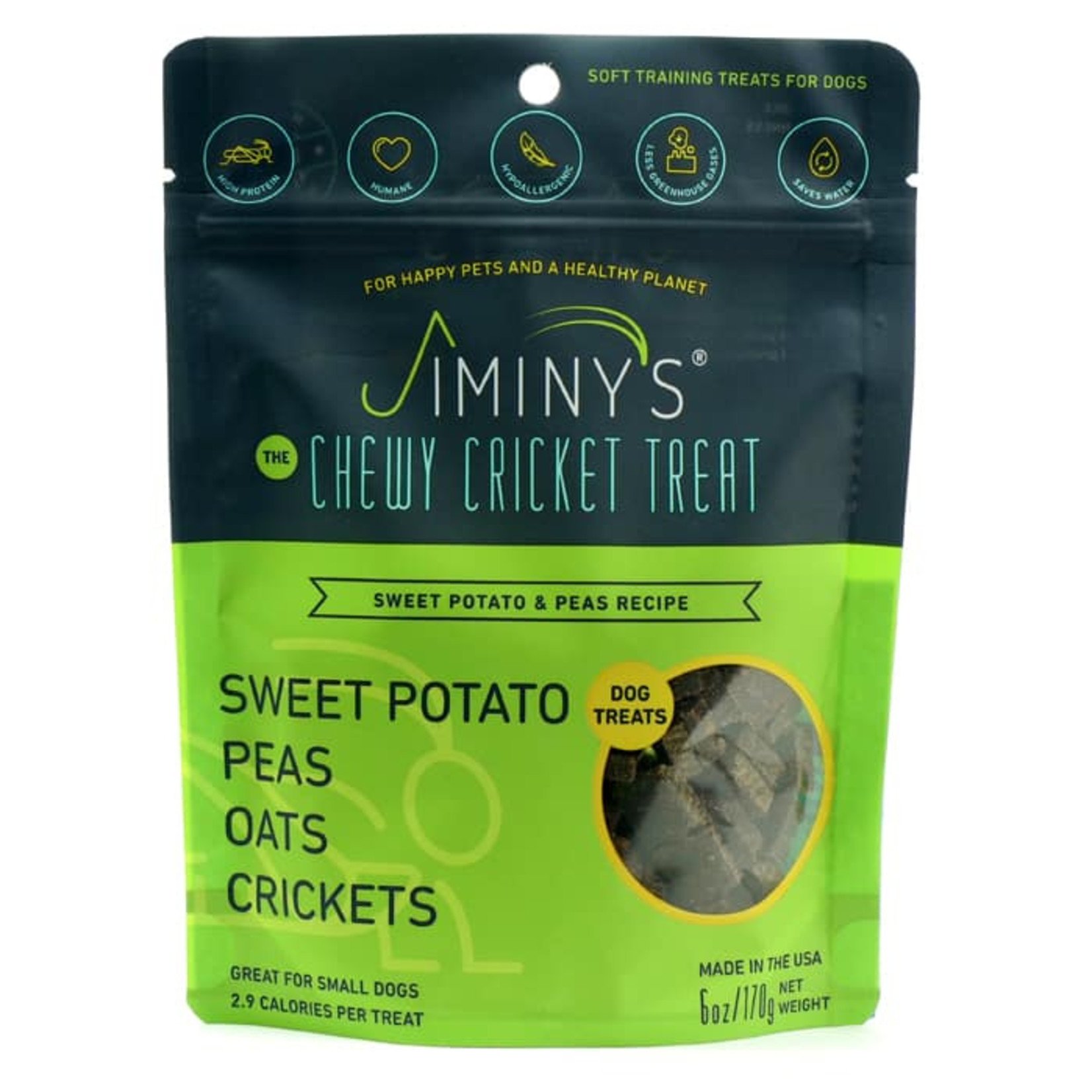 Jiminy's Jiminy's Chewy Cricket Treat - Sweet Potato & Peas Recipe