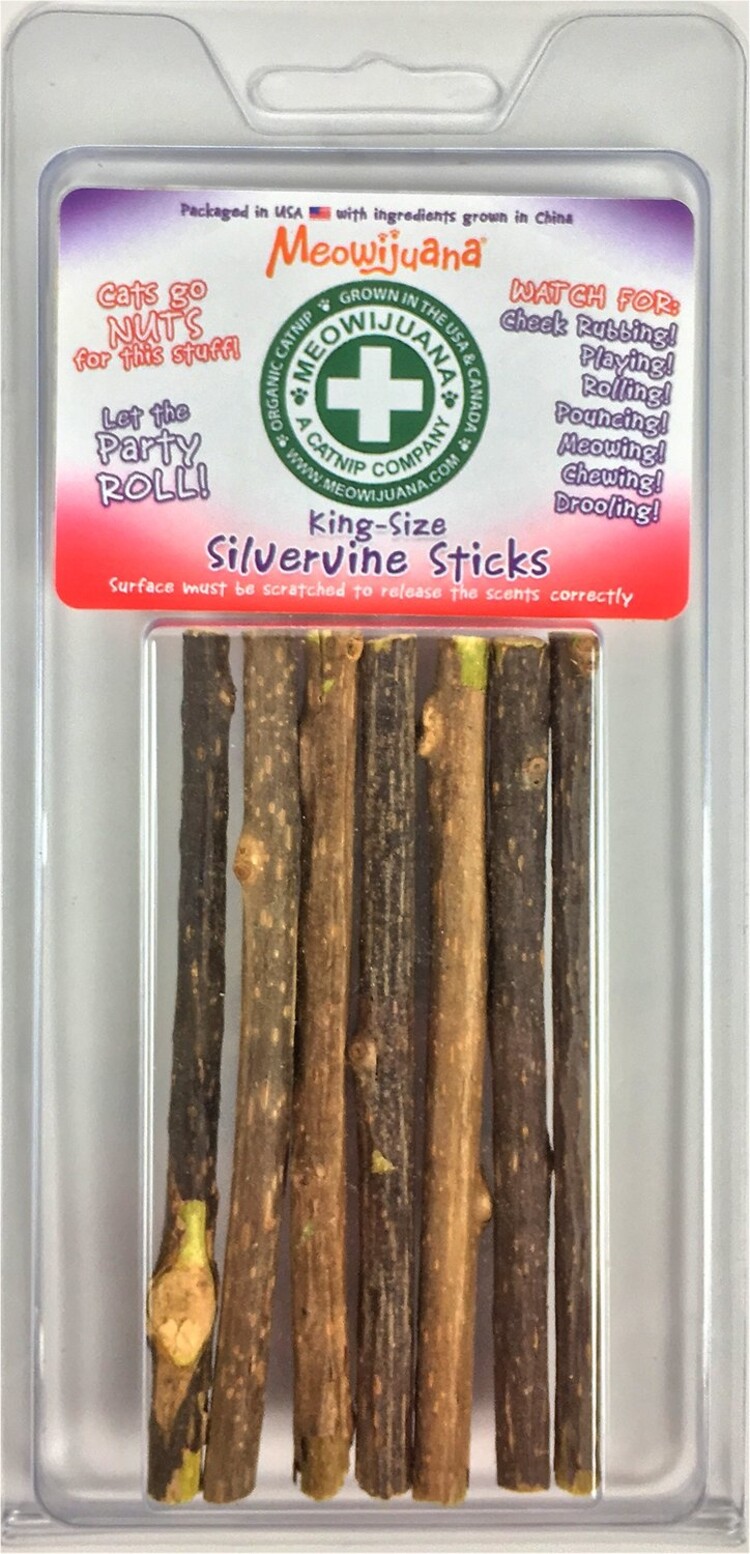 Meowijuana Meowijuana King-Size Silvervine Sticks