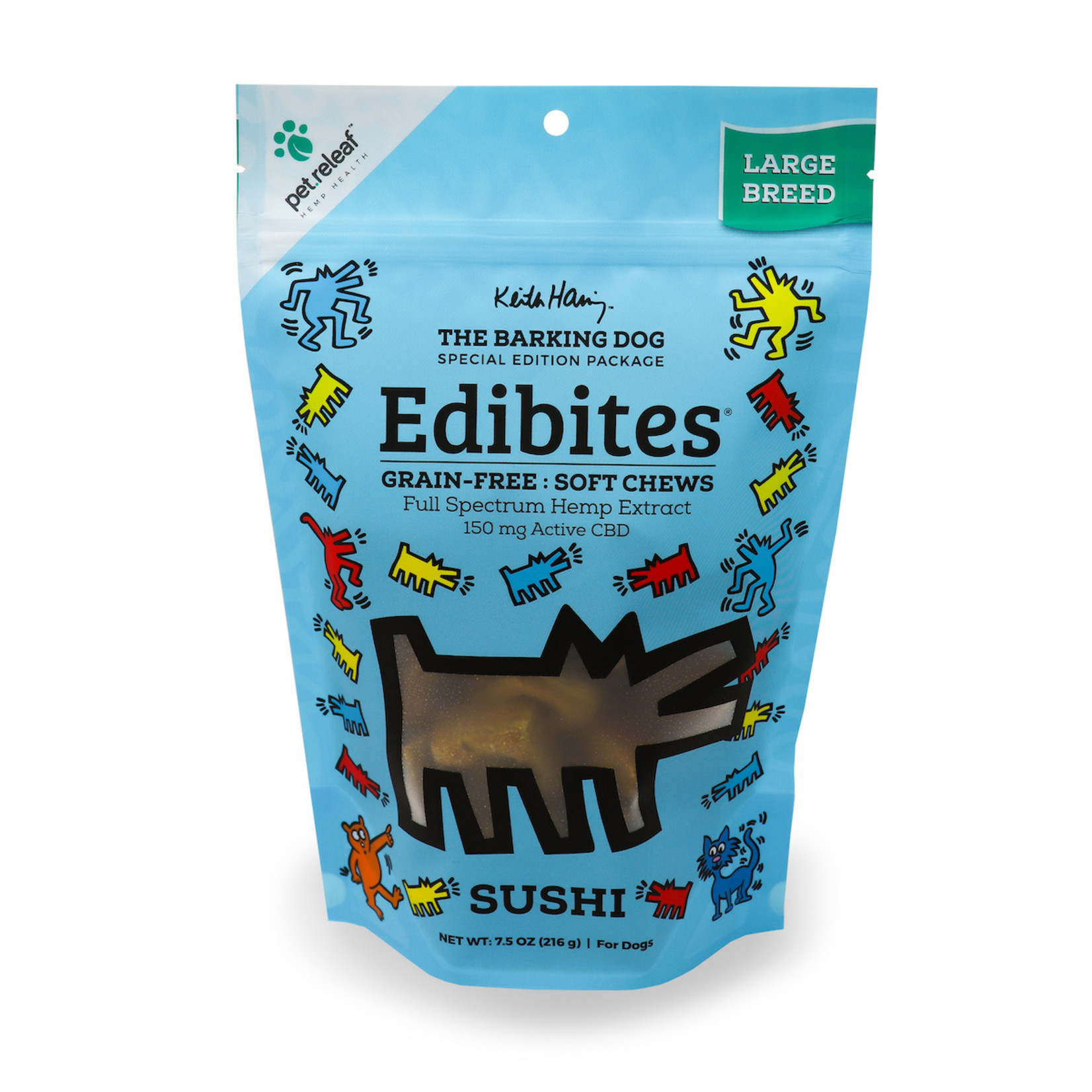 Pet Releaf Hemp Health Pet Releaf Hemp Health The Barking Dog Collection - Edibites Sushi Soft Chews for Large Breed Dogs
