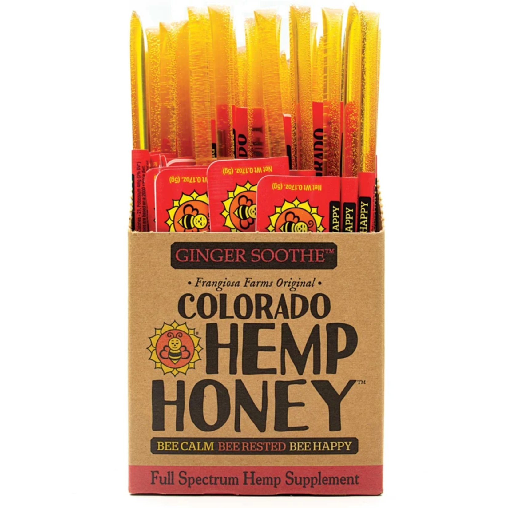 Colorado Hemp Honey Colorado Hemp Honey Ginger Soothe Dietary Supplement