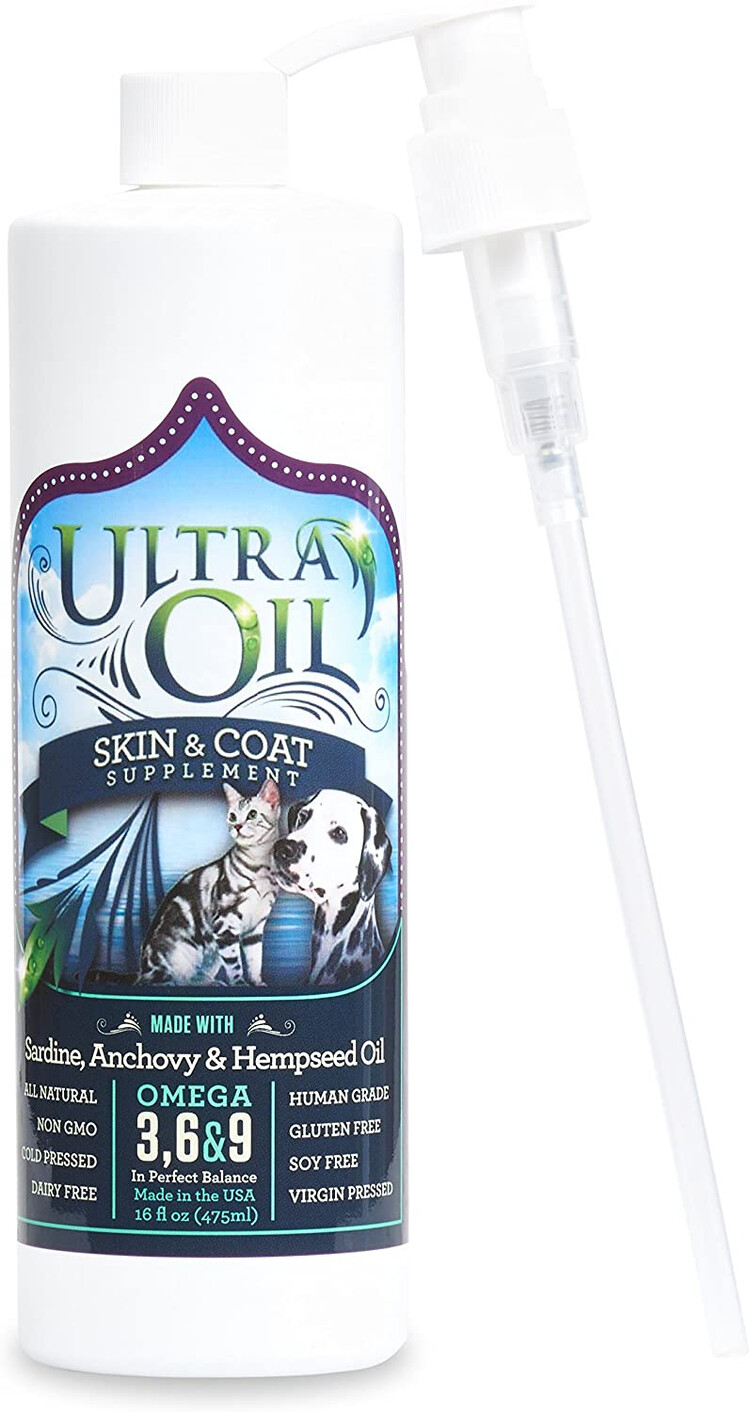 Ultra Oil for Pets Ultra Oil Skin & Coat Supplement with Hempseed Oil