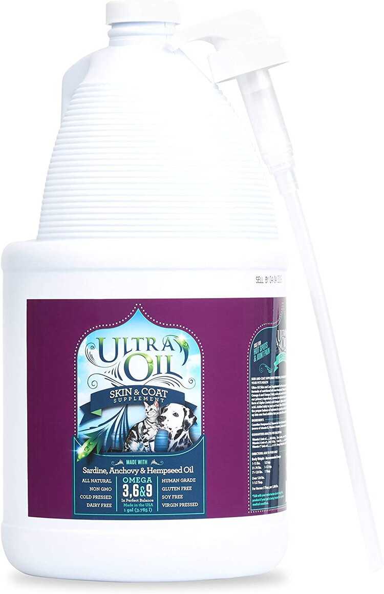 Ultra Oil for Pets Ultra Oil Skin & Coat Supplement with Hempseed Oil